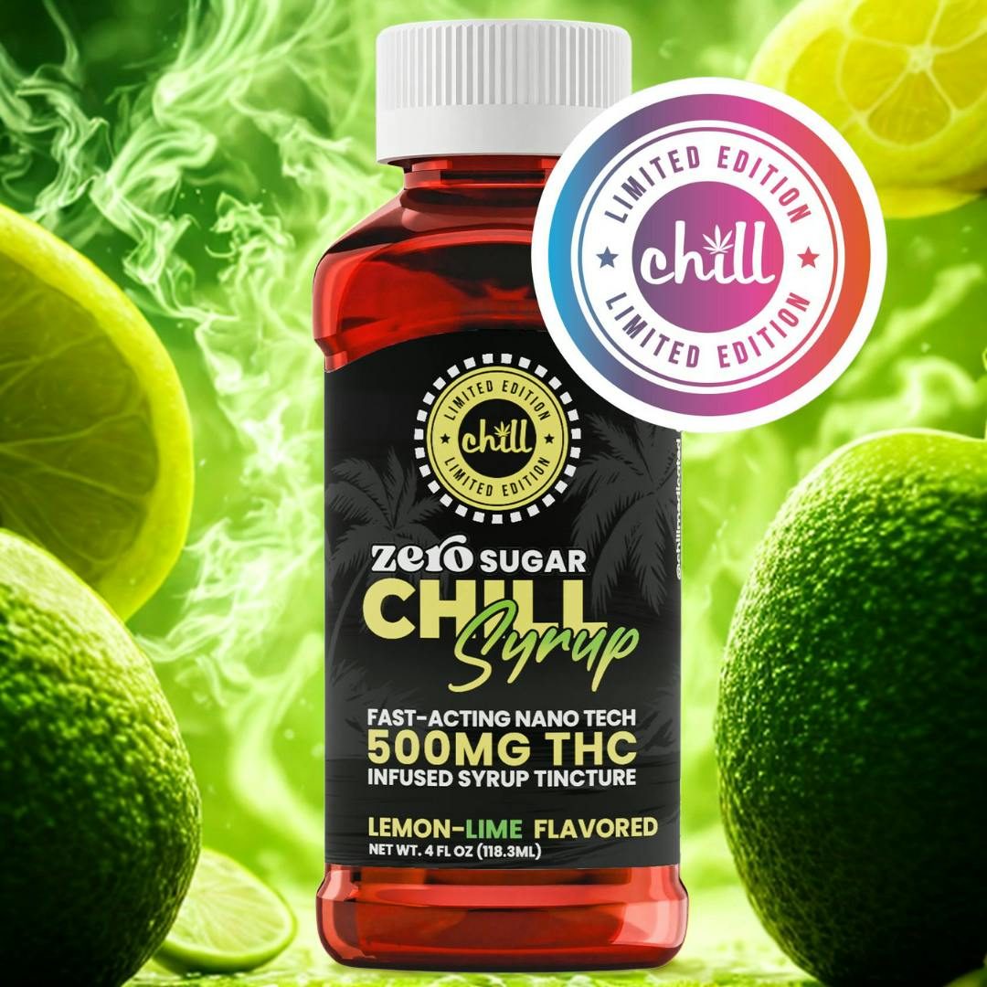 Chill Medicated Lemon Lime | Zero Sugar I Fast-Acting | Syrup