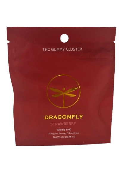 Dragonfly - 100mg Gummies - Strawberry