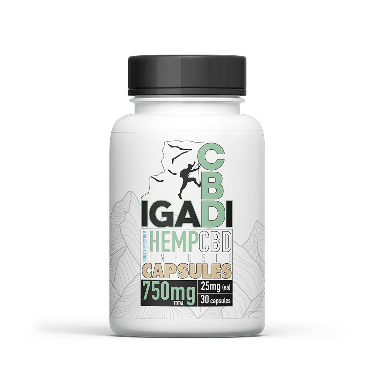 Photo of IgadI | 25mg Hemp CBD Capsules (30ct)