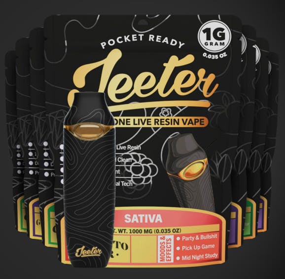 Jeeter AIO Live Resin 1g - Mango Sour