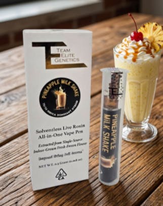 Team Elite Genetics Rosin AIO - Pineapple Milkshake 0.5g