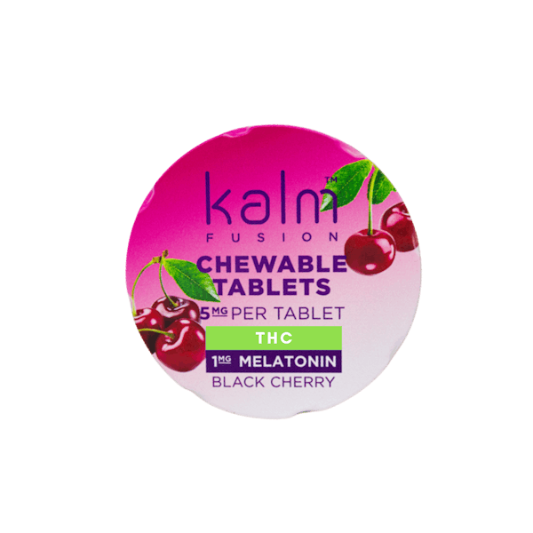 Chewable Tablets-Black Cherry 5mg Each 100mg Total