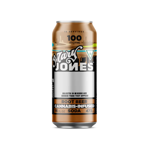 Mary Jones - 100mg Infused Soda - Root Beer