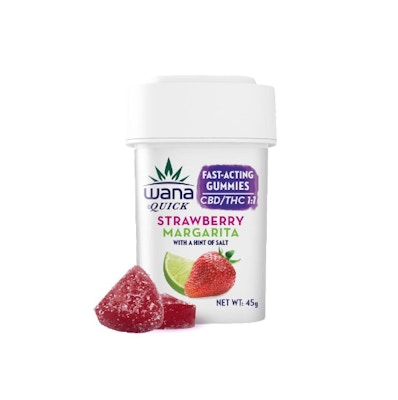 Product GR Wana Quick Gummies - Strawberry Margarita (1:1 CBD:THC) 100mg (10pk)