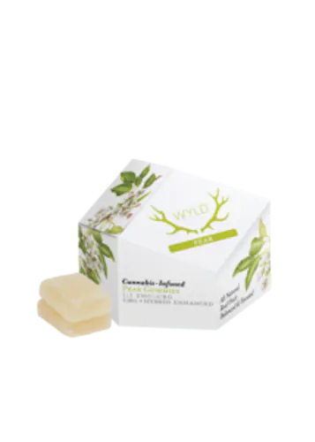 Pear CBG:THC 1:1 Hybrid Gummies | 10 x 10mg-1