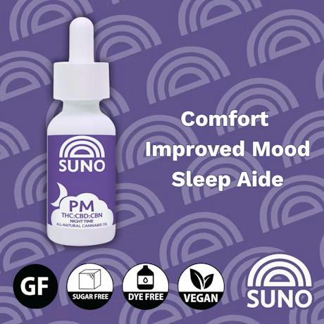 Pm Tincture 600MG by Suno – Tinctures at Gatsby Cannabis