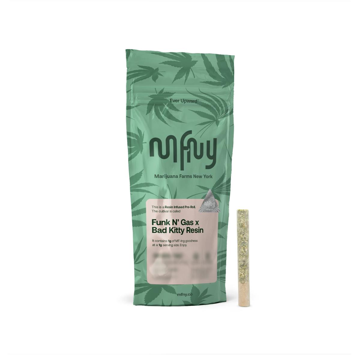 Image of Funk N’ Gas x Bad Kitty Resin V| Infused Pre-Roll