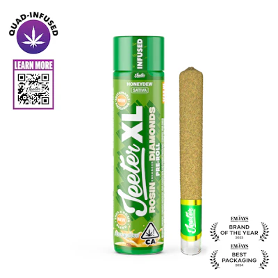 Honeydew Jeeter XL Infused Pre-Roll | 2g - PRE_ROLLS by Jeeter at King of Budz