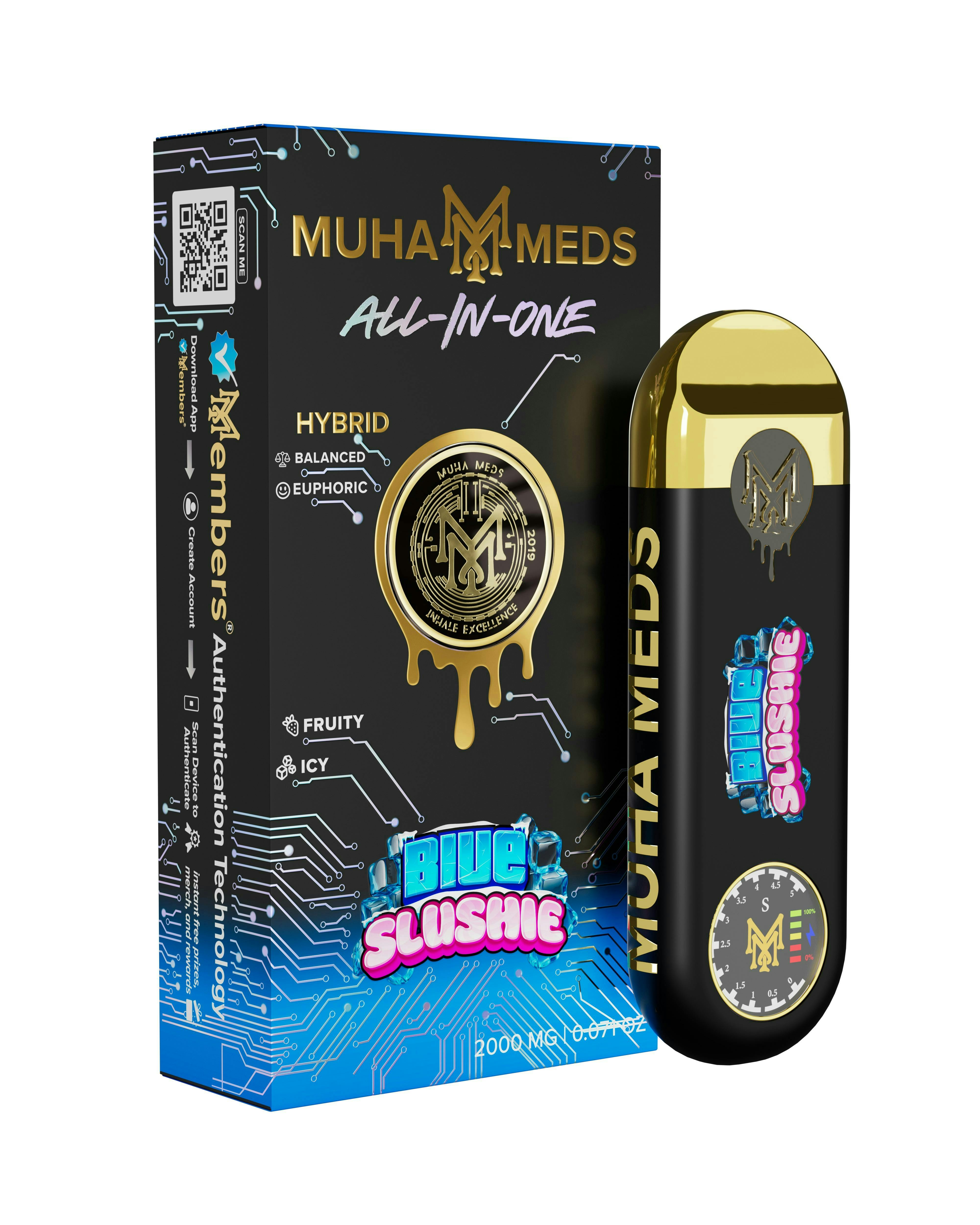 Product: Muha Meds | Disposable Gen 3 - 2g - Blue Slushie