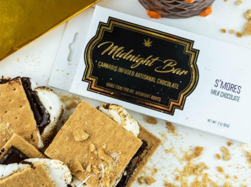 Product: Midnight Roots | S'mores | Infused Chocolate Bar | 200mg | Hybrid