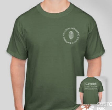 National Holistic T-Shirt Green - L
