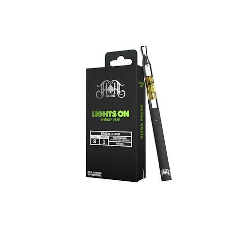 Green Crack | Sativa – Lights On THCV Energy – 1G Vape Cartridge-1
