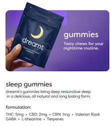 5:2:1 Honey Lemon Sleep (THC:CBD:CBN) - 20pk Gummies 5mg each