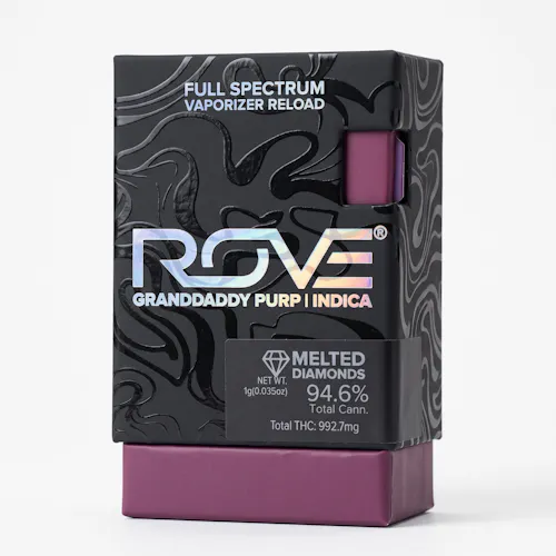 Rove | Granddaddy Purp | Live Resin Diamonds | Vaporizer Pod RELOAD | 1g-1