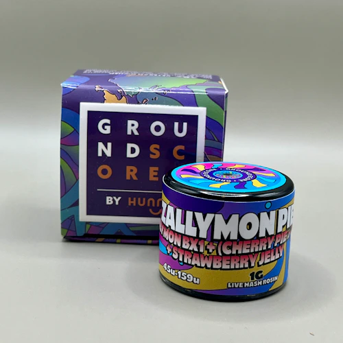 Hunna - 1g Live Hash Rosin Ground Score - Zallymon Pie