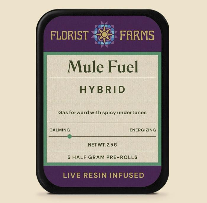 Florist Farms Mule Fuel 5pk Live Resin