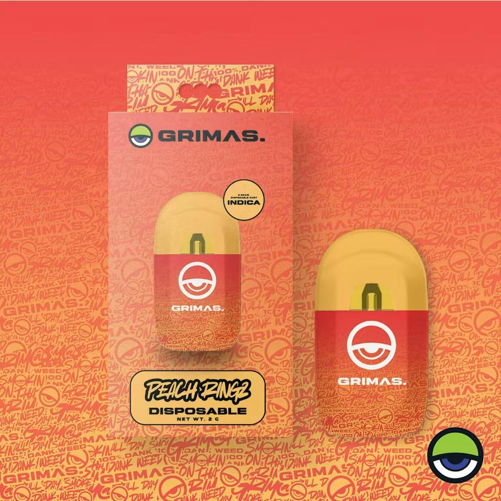 Grimas - 2g Disposable - Peach Ringz
