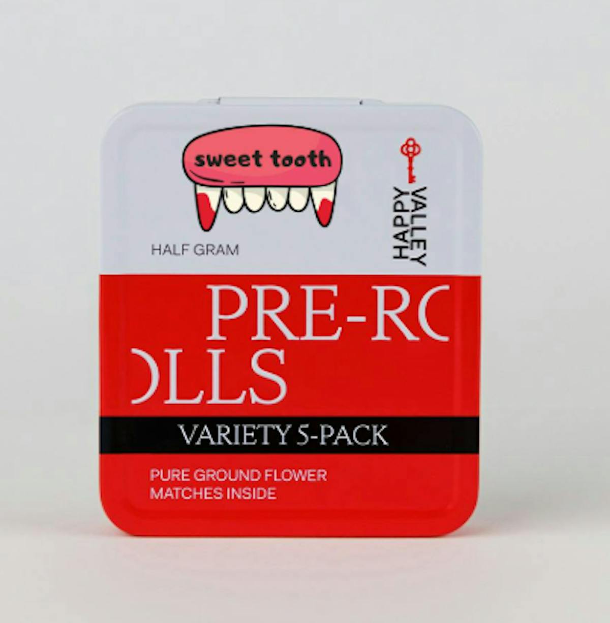 Photo of Happy Valley “Sweet Tooth” 0.5g 5pk Prerolls