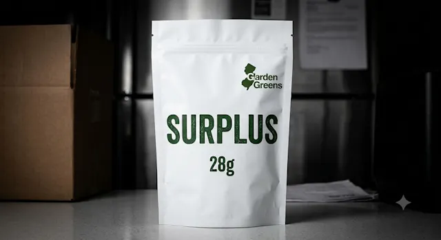 Surplus Mixed Buds Crunch Berriez 28g (indica hybrid, flower)