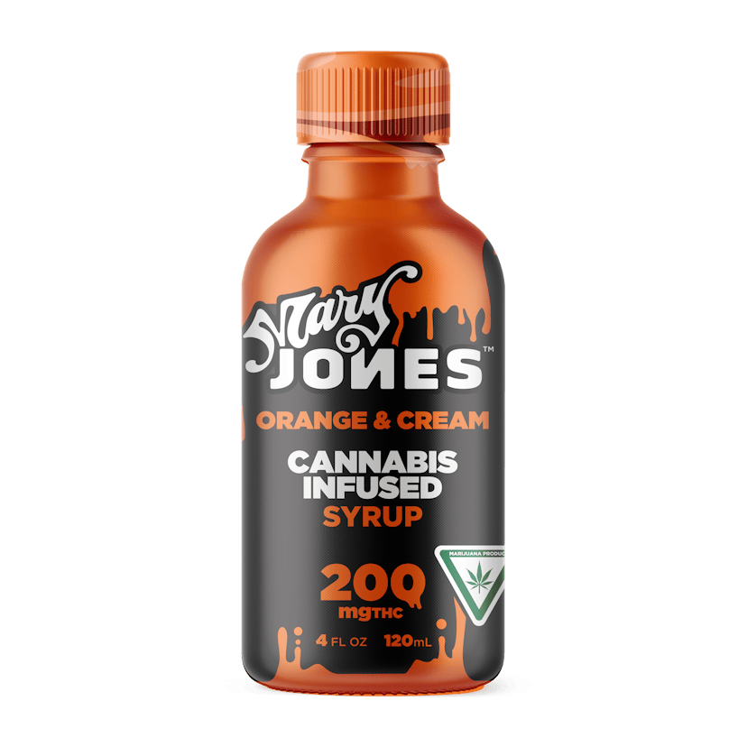 Mary Jones | 200mg Syrups | Orange & Cream