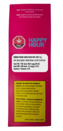 CRDP×DGNリキッド 1ml Durban Poison Durban Poison Sativa - THC Vape Cartridge - 1ml | Taste of Cannabis