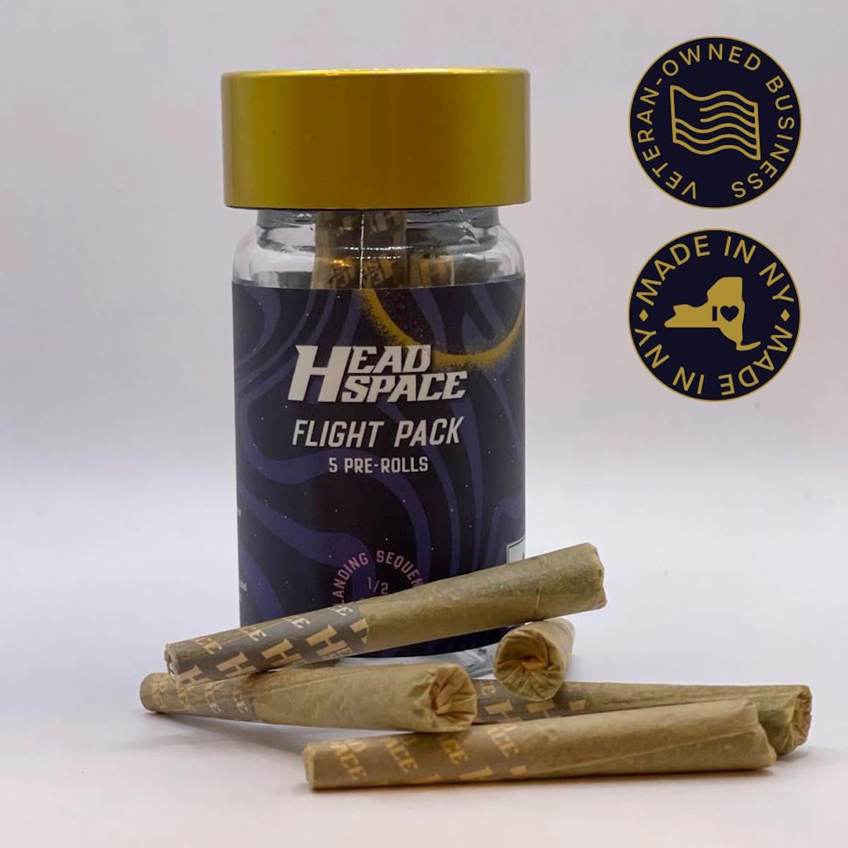 Photo of Head Space Pre-roll Flight Pack Sativa 5pk