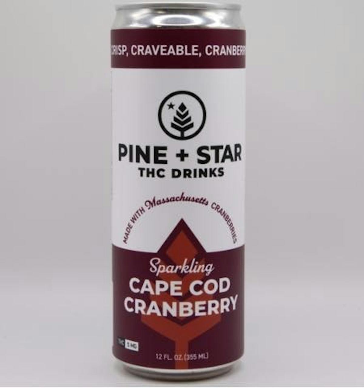Image of Pine + Star | Cape Cod Cranberry Can | Beverage