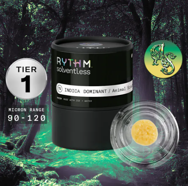 Rythm Solventless Live Rosin TIER 1 - Animal Scout 1g (indica hybrid)