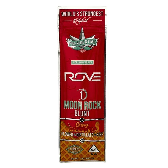 Presidential Cherry Gelato | Infused Blunt | Single - PRE_ROLLS cannabis product, 1.5g