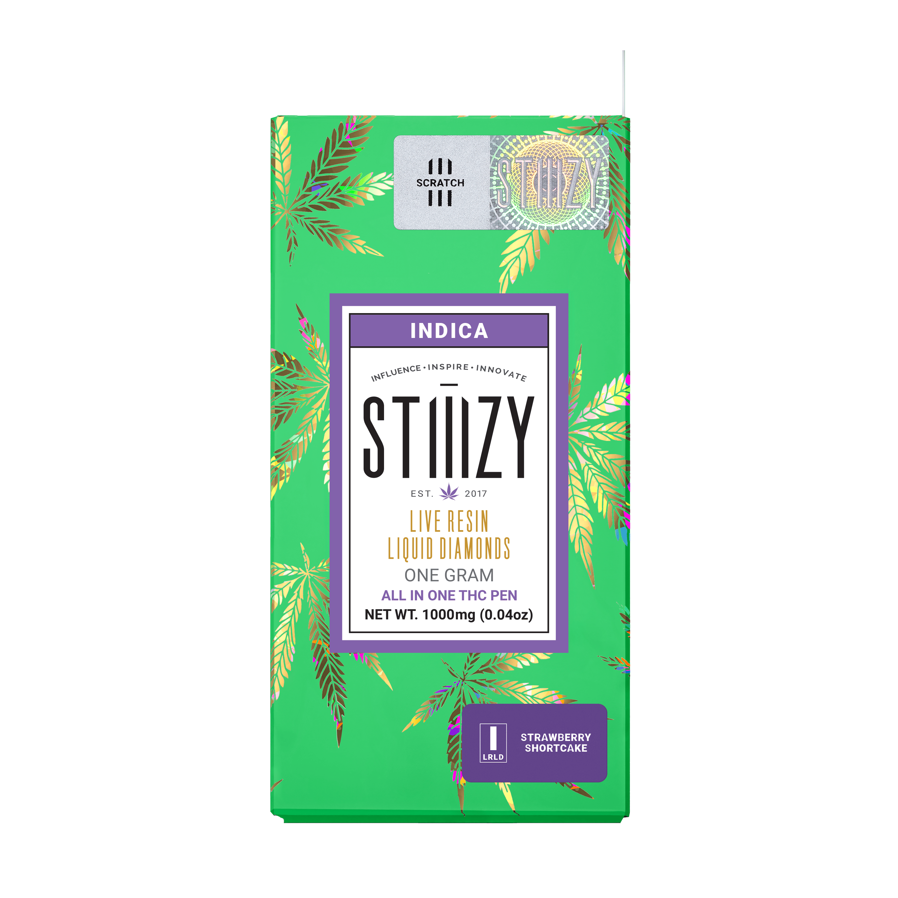 STIIIZY | Strawberry Shortcake | Live Resin Liquid Diamond | AIO | Vape