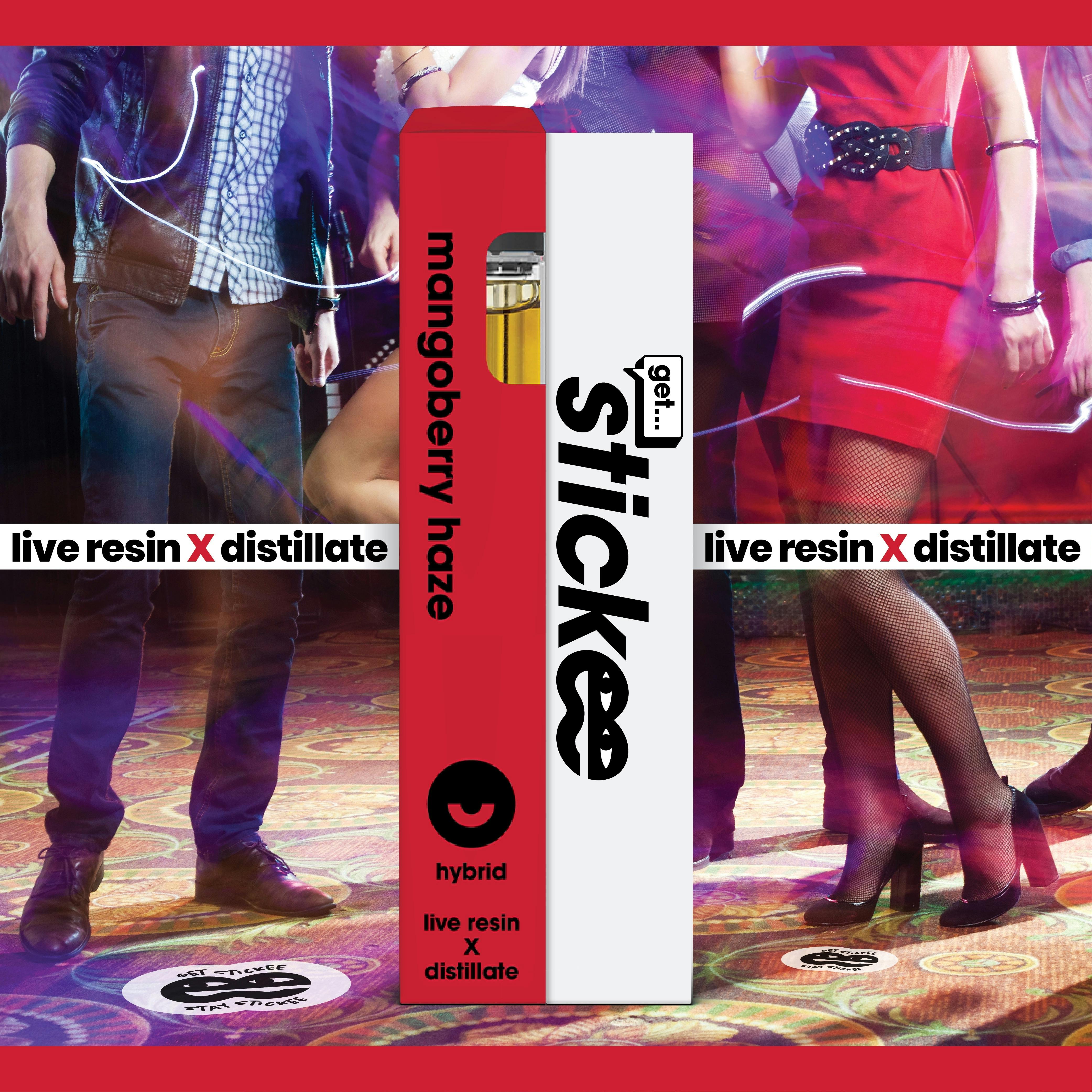 Product: STICKEE | Mangoberry Haze | 1G | Live Resin Disposable