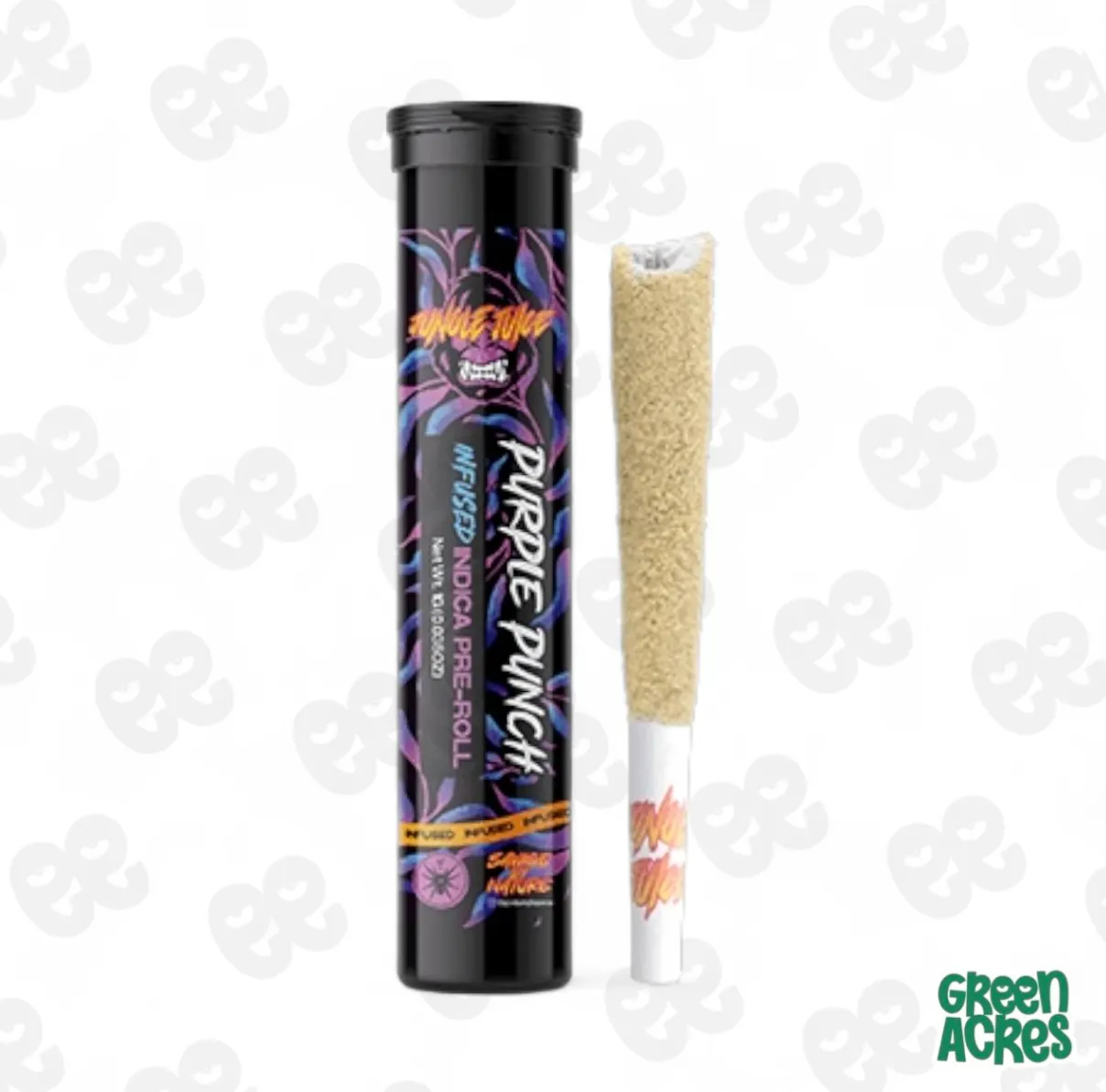 Jungle Juice: Purple Punch 1G Infused Tarantula Pre-Roll | Green