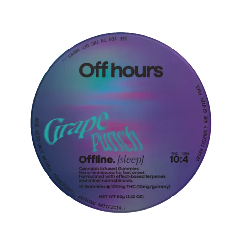 Off Hours | Grape Punch Offline | 100mg-1