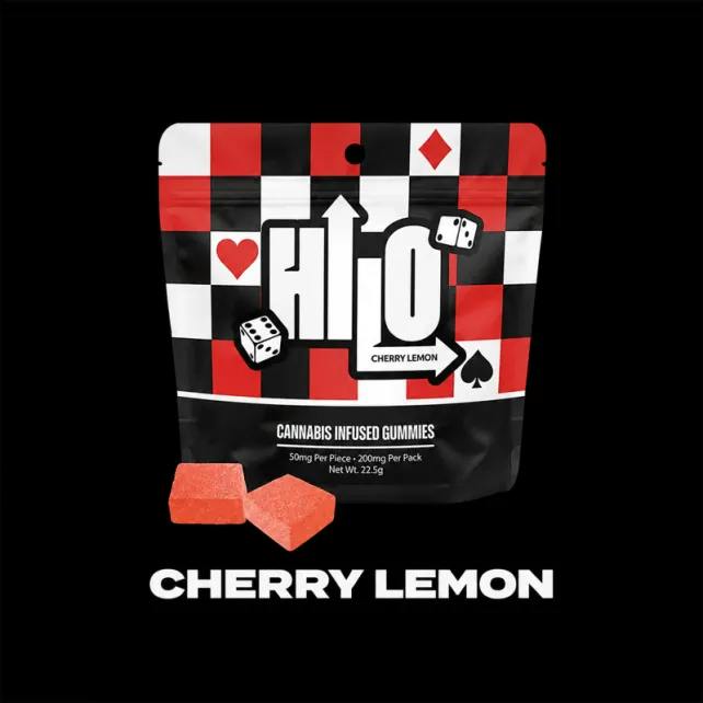 Hi-Lo - 200mg Live Resin Gummies - Cherry Lemon