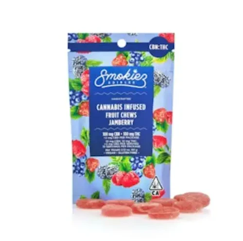Smokiez - 200mg 1:1 THC:CBN Gummies - Sweet Jamberry