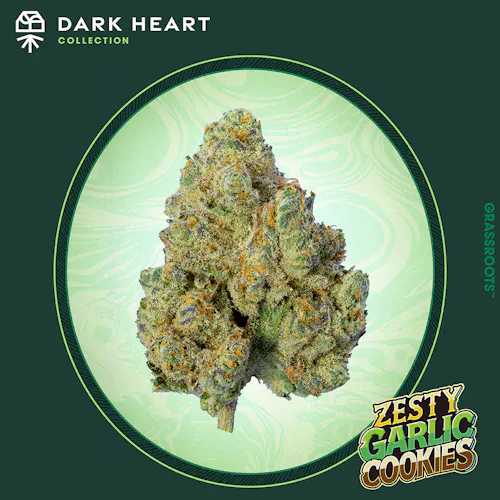 Grassroots X Dark Heart | Flower | Zesty Garlic Cookies (I) | 3.5g-1