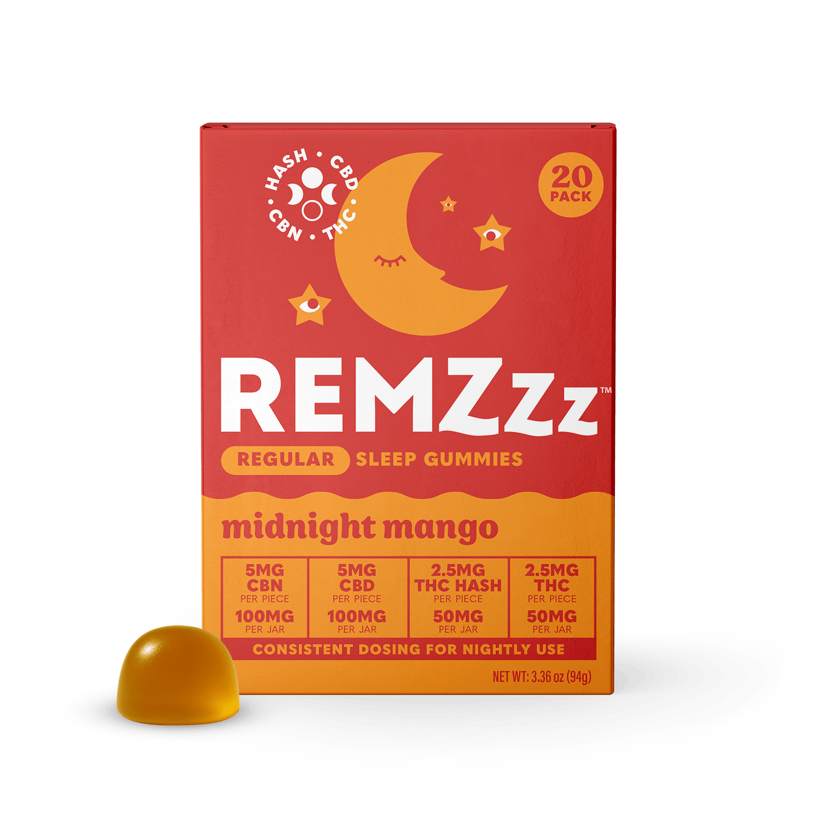 Product REMZzz - Midnight Mango - 20pk - 100mg