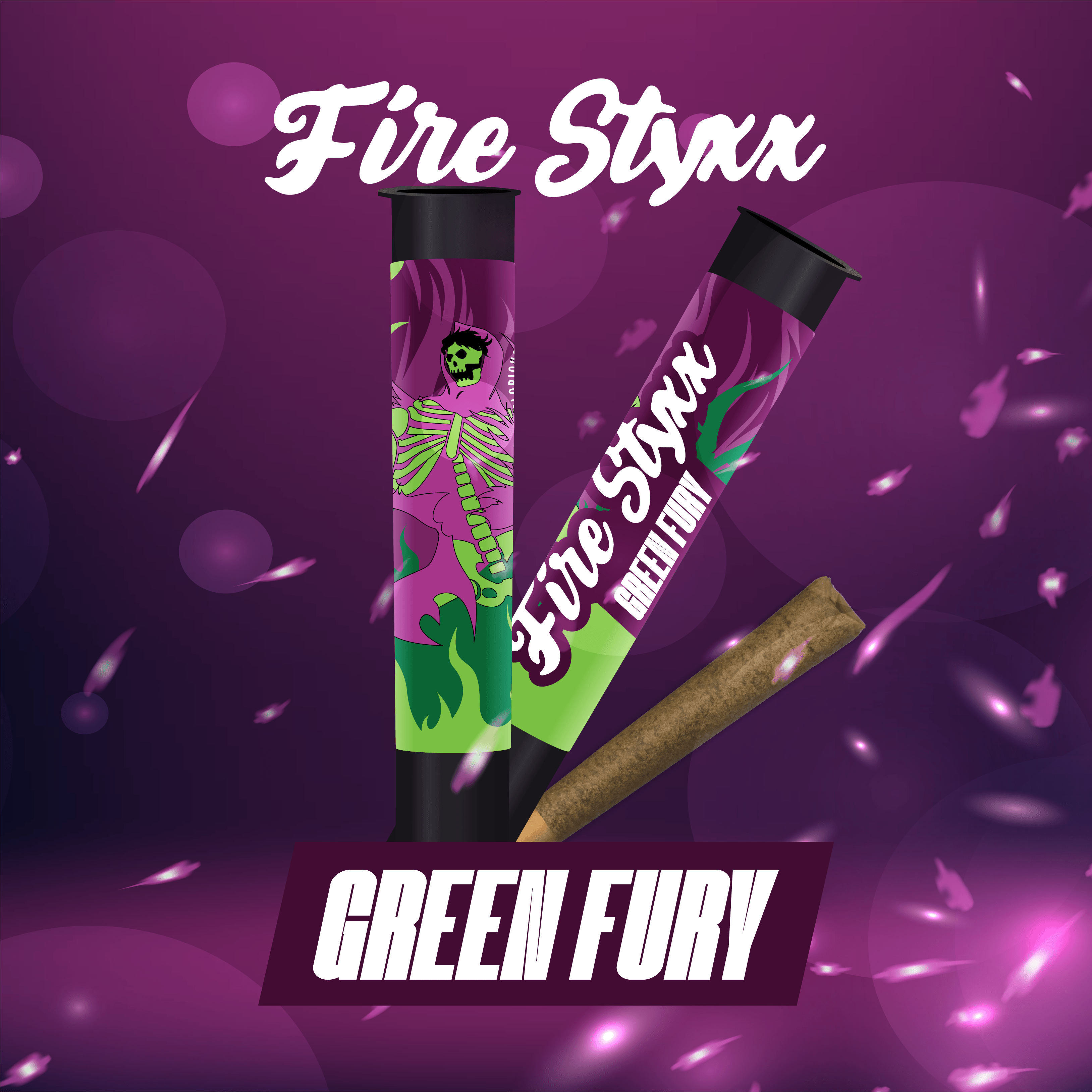 Product: Fire Styxx | Green Fury | Infused Pre Roll
