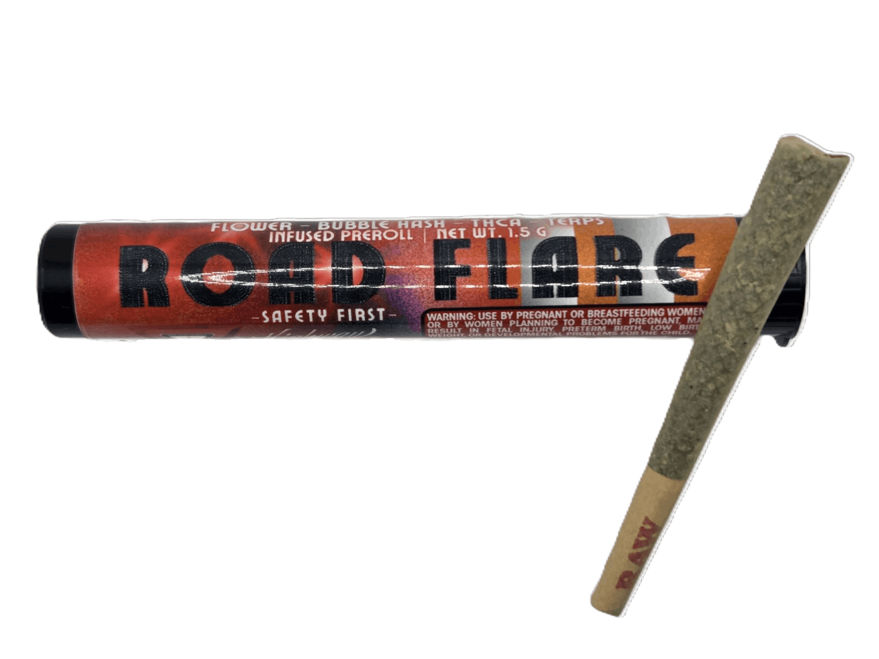 Road Flare | Tropical Cake Infused 1g Pre-Roll