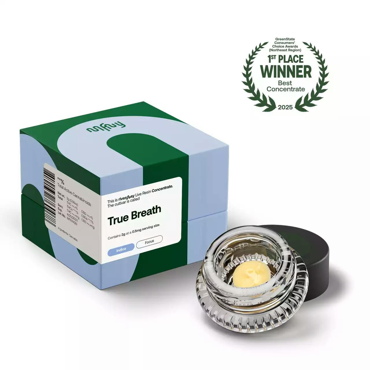 MFNY | True Breath | Live Resin Badder | 2g