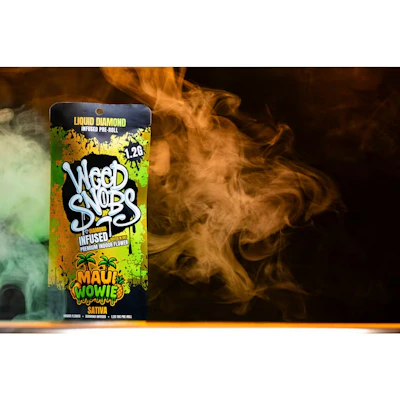 Weed Snobs - 1.2g Liquid Diamond Infused Preroll - Maui Wowie