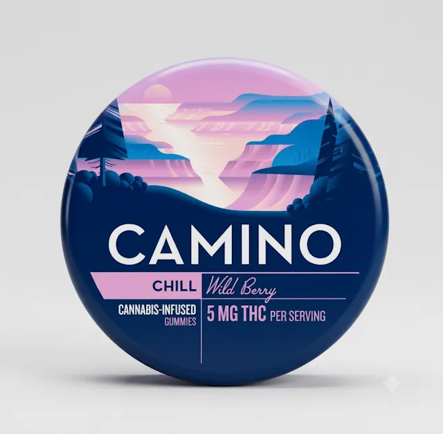 Camino Gummies Chill - Wild Berry Chill 20pk/100mg (indica hybrid, 2.8g)