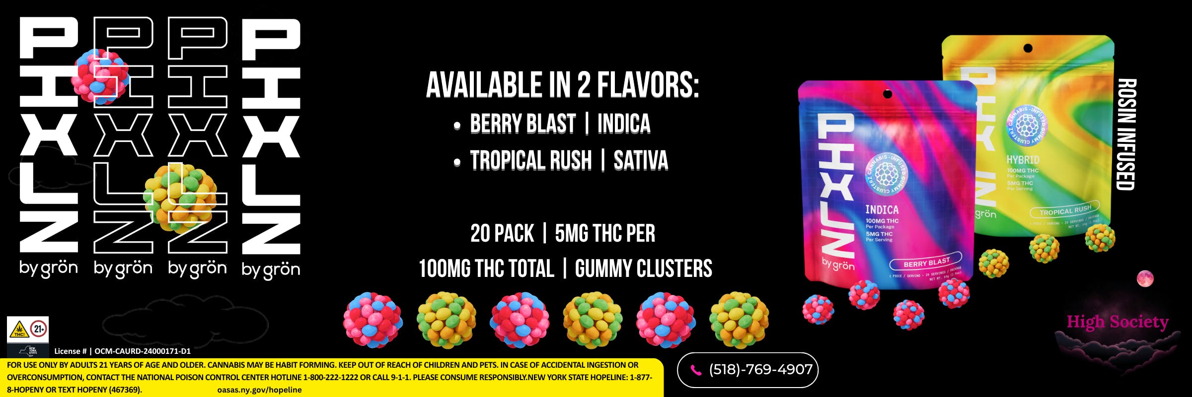 High Society Dispensary - Hudson Falls Cannabis Menu | Hudson