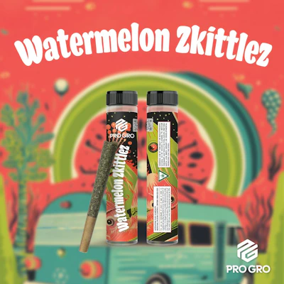 Pro Gro - 1g Preroll - Watermelon Zkittlez