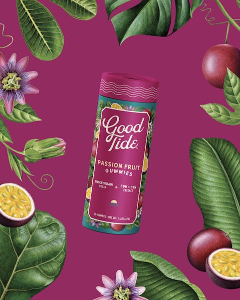 Passion Fruit (I) | Live Rosin | 1:1:1 | 100mg | 10pk | Good Tide