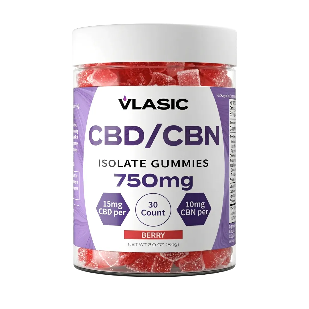 Mixed Berry - CBN + CBD Isolate Gummies | 30 Count | Timber