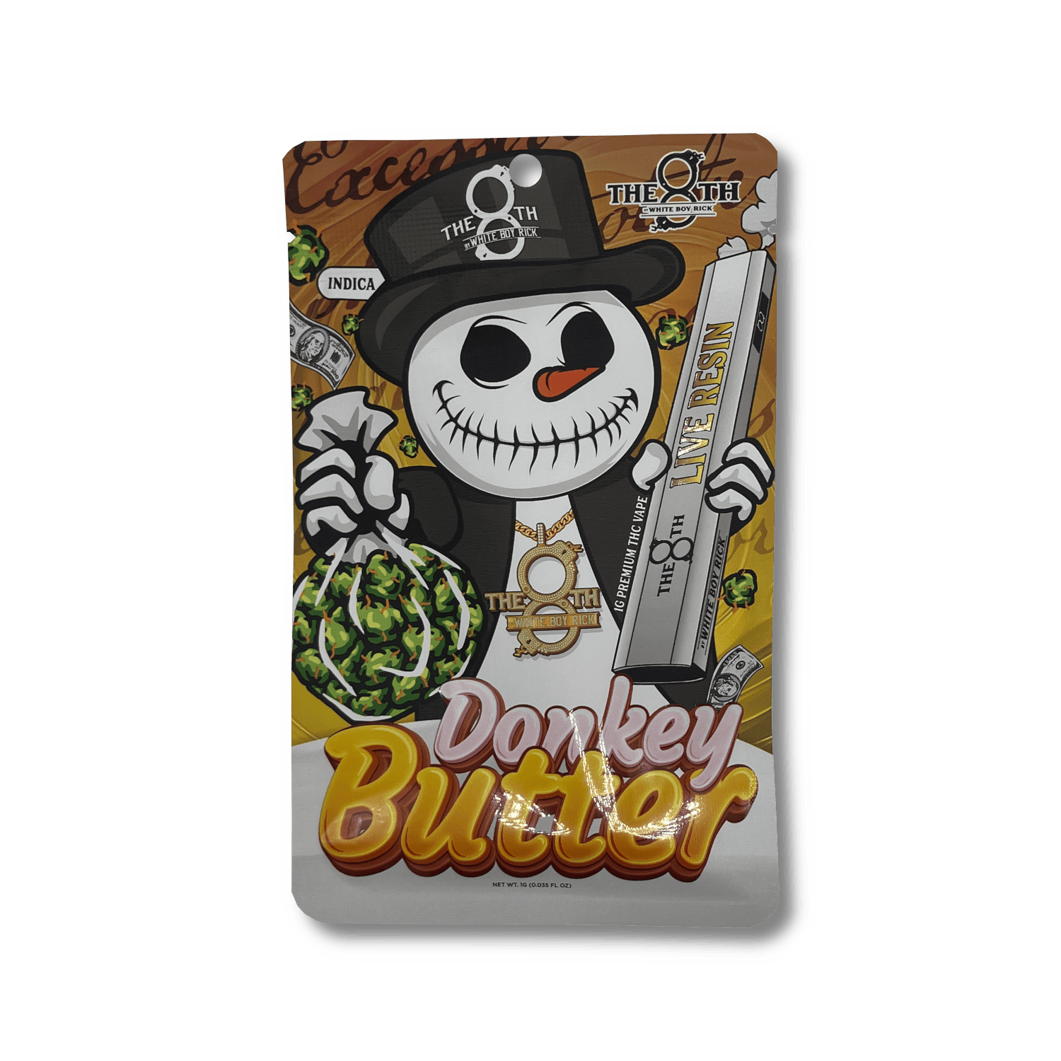 Product: White Boy Rick | Live Resin Disposable - 1g - Donkey Butter