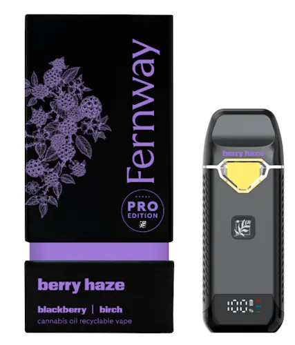 Fernway Berry Haze Traveler PRO Vape Pen 2000mg-active