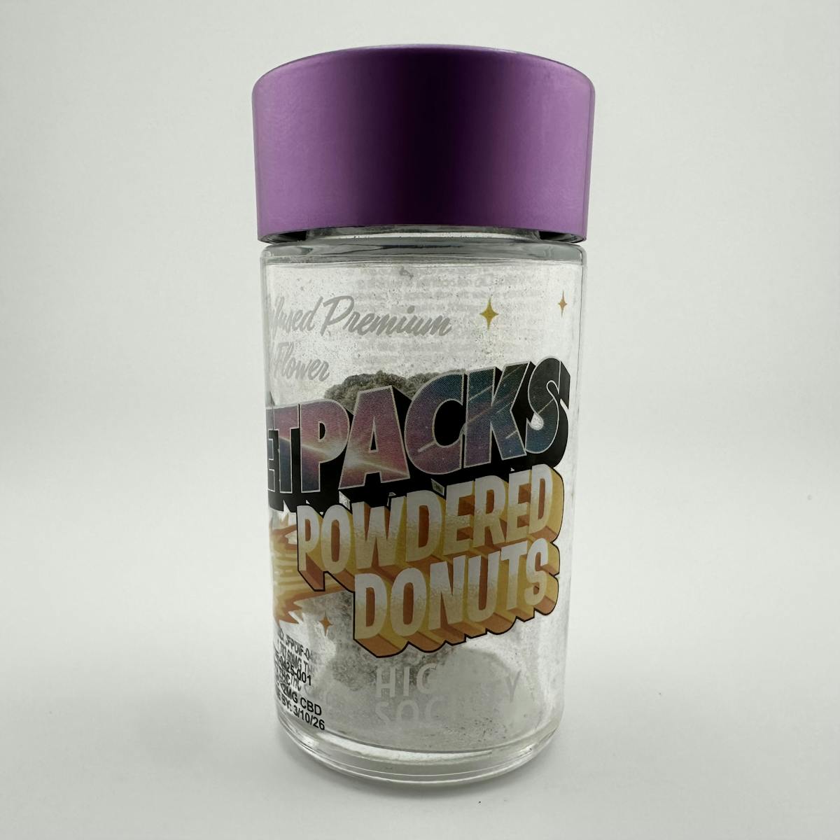Image of High Society | Powdered Donuts