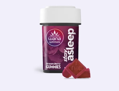 Product GR Wana Optimals Stay Asleep Gummies 2:1:0.5 (8mgCBD:4mgTHC:2mgCBN) - Dream Berry 100mg (25pk)
